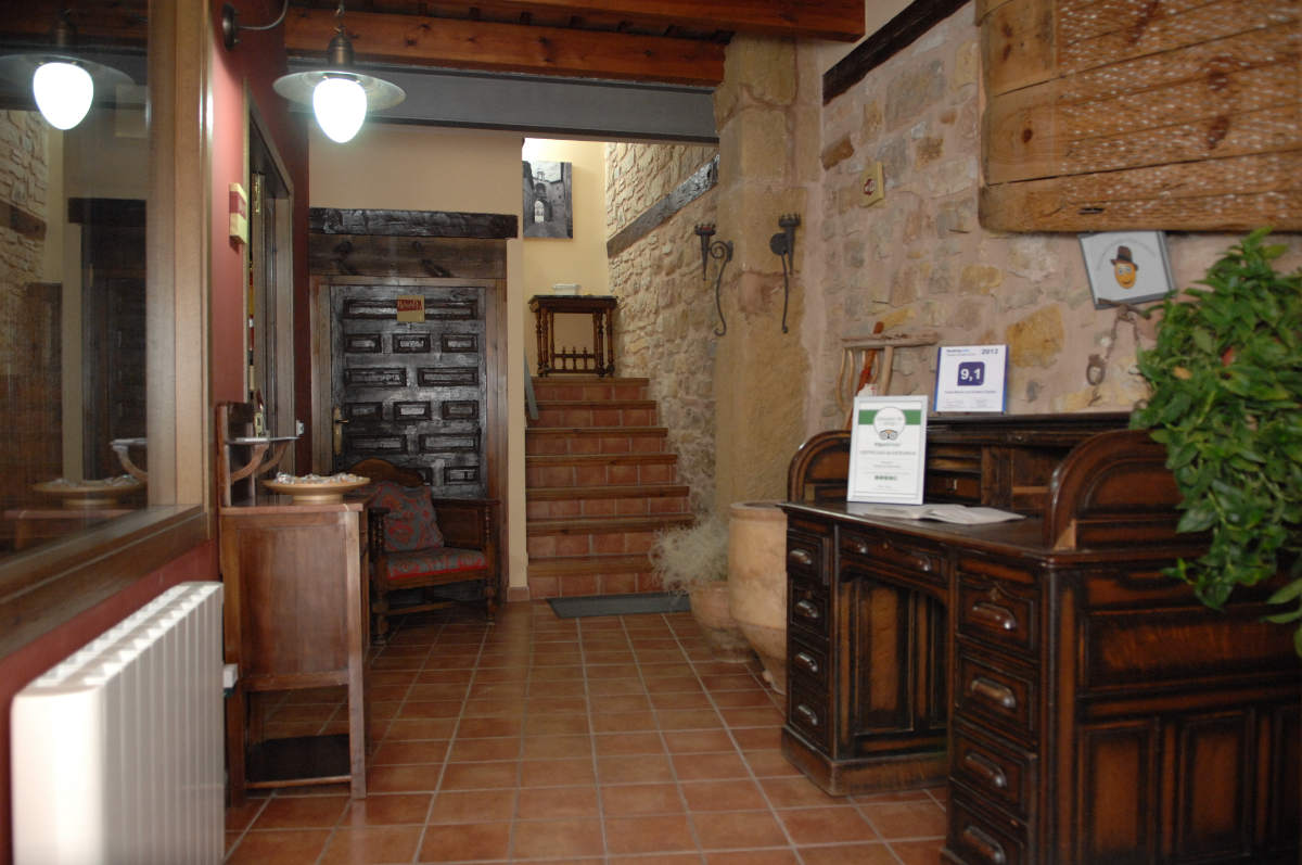 Entrada a la casa: vestíbulo