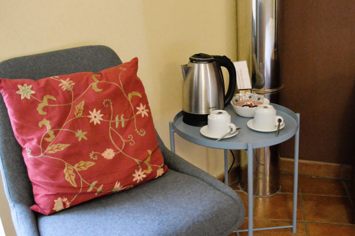 Servicio de infusiones en la habitación Herreros