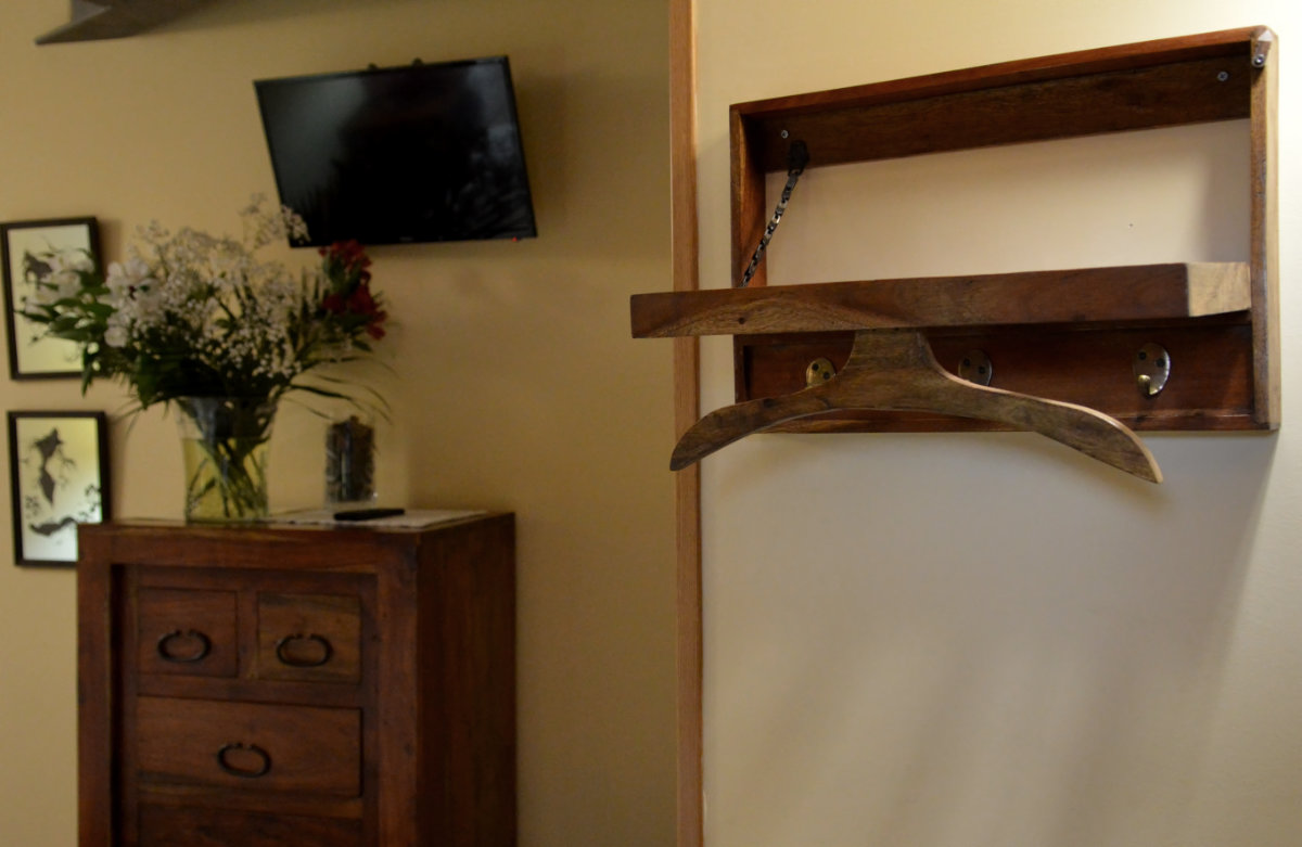 Detalle de la decoración de la habitación Arcedianos