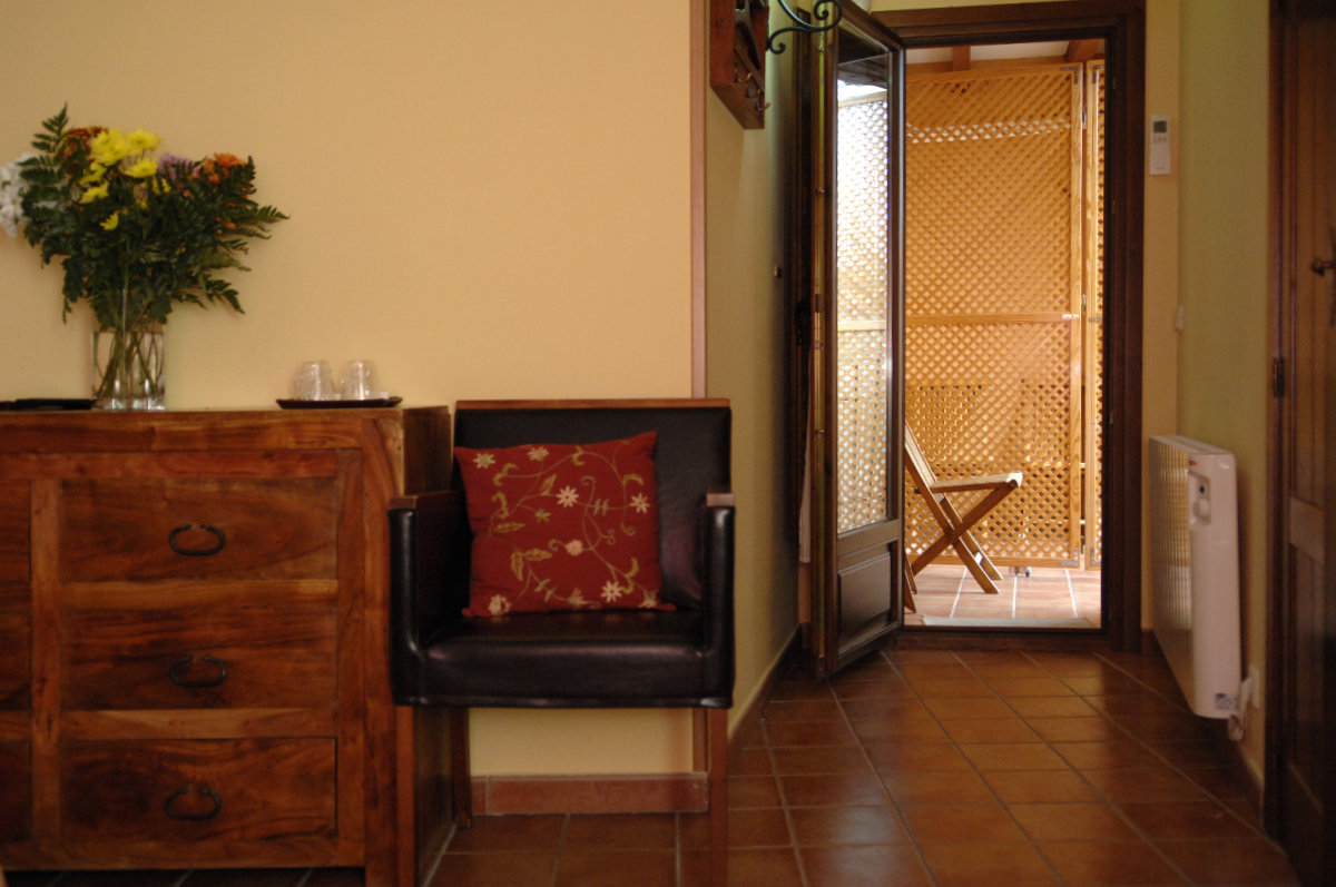 Vista del interior de la habitación Villegas