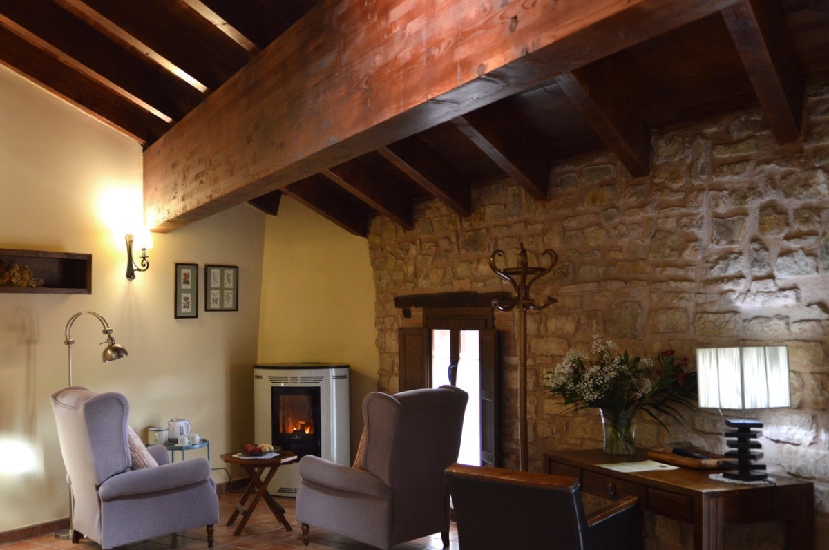 Vista del interior de la habitación Travesaña Alta