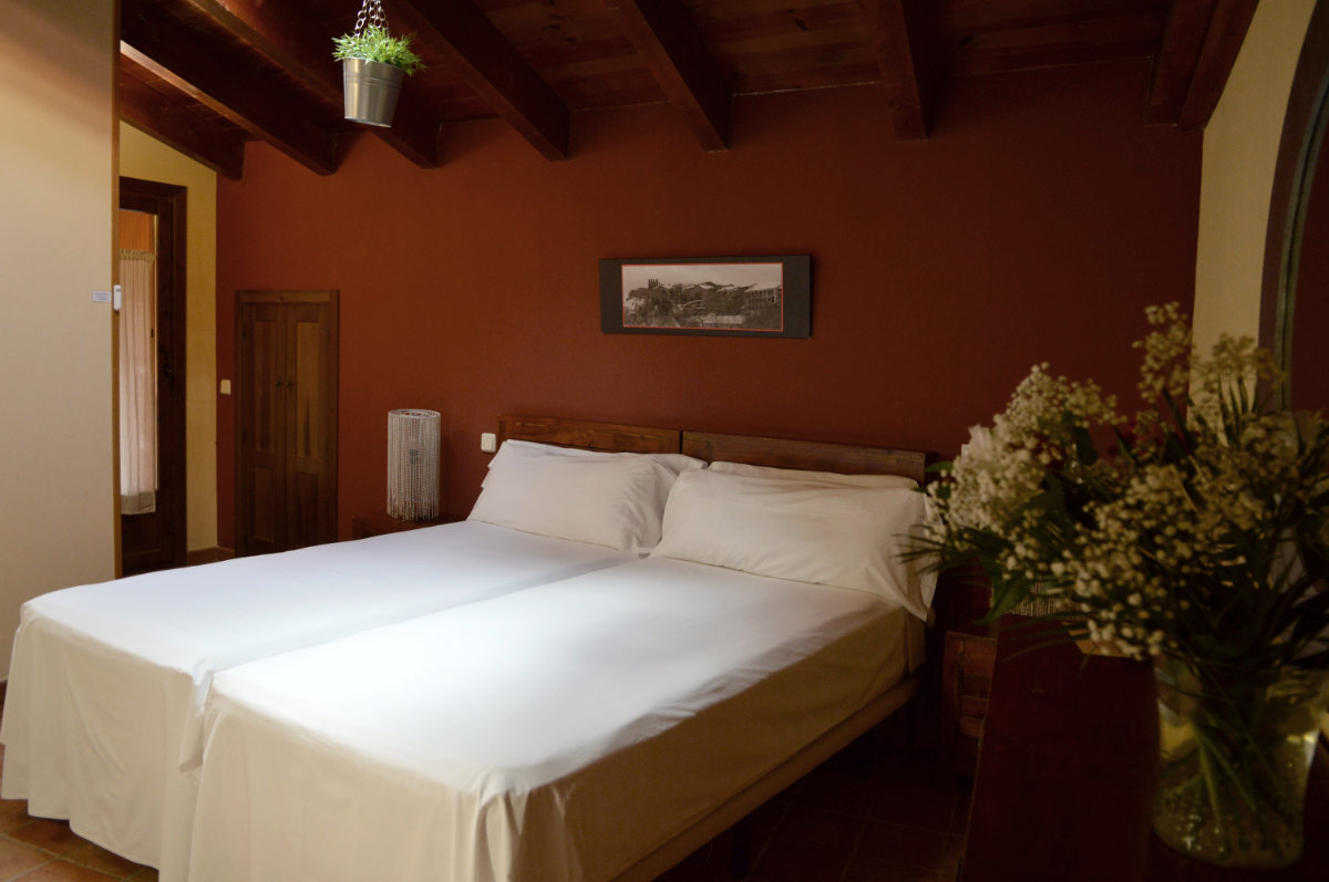 Vista del interior de la habitación Sinagoga